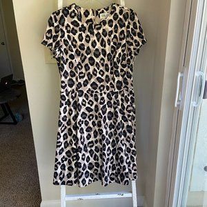 Eliza J Size 8 Cheetah Print Dress